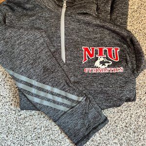 Adidas NIU gymnastics 1/4 zip fleece lined sweatshirt - Medium